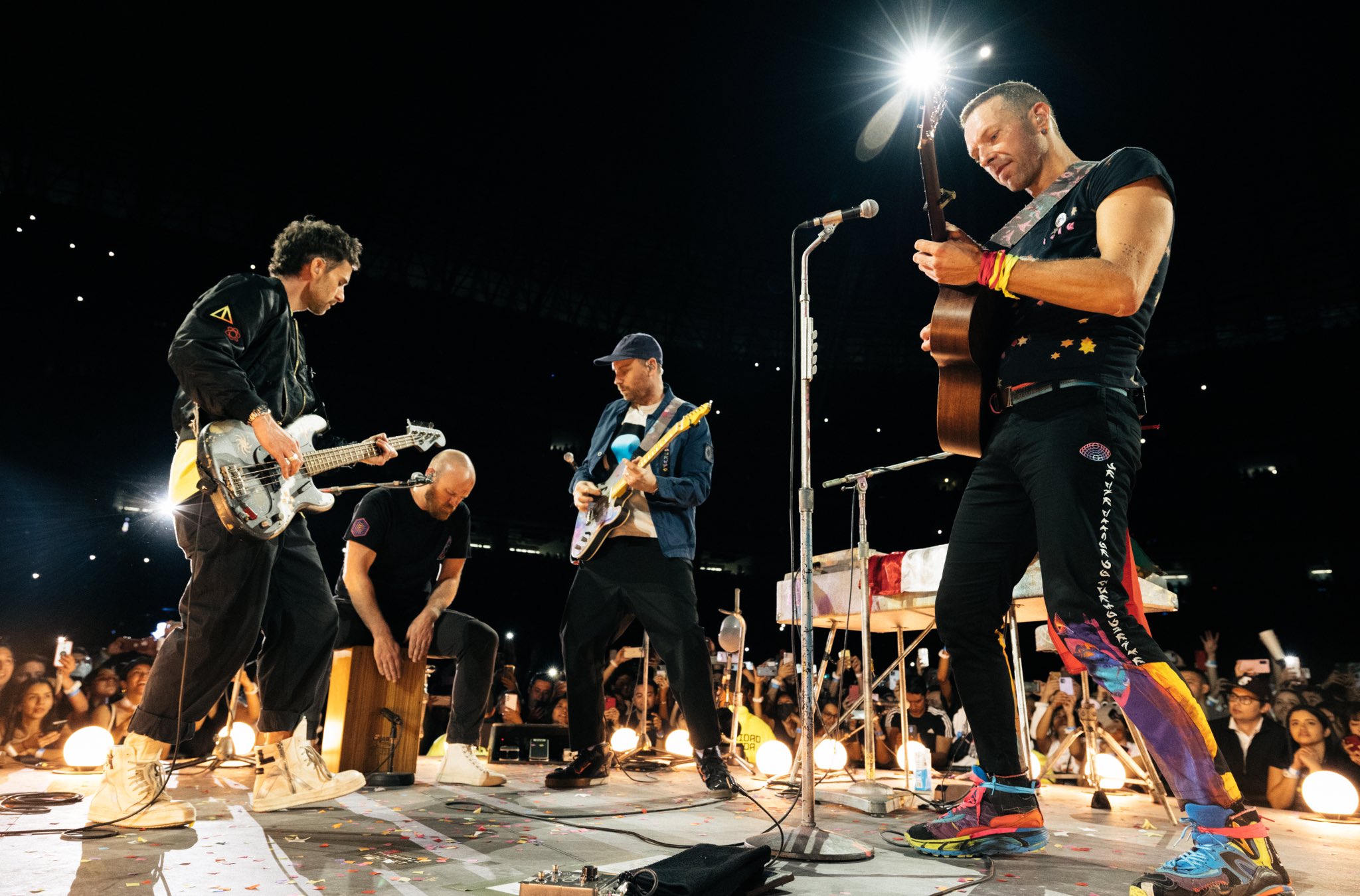 Coldplay at the Cotton Bowl - Photo Courtesy of Coldplay
