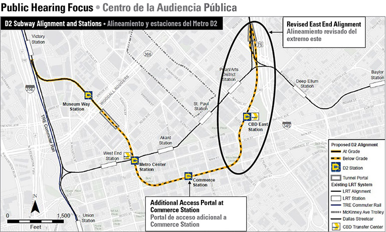 DART to Hold Public Hearing on D2 Subway Project on July 12