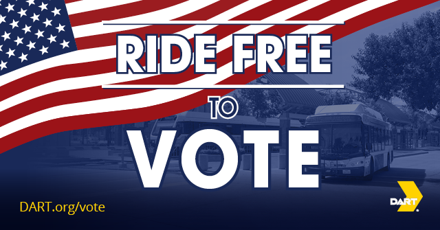 North Texas Public Transit Agencies Providing Free Rides For Election 2021