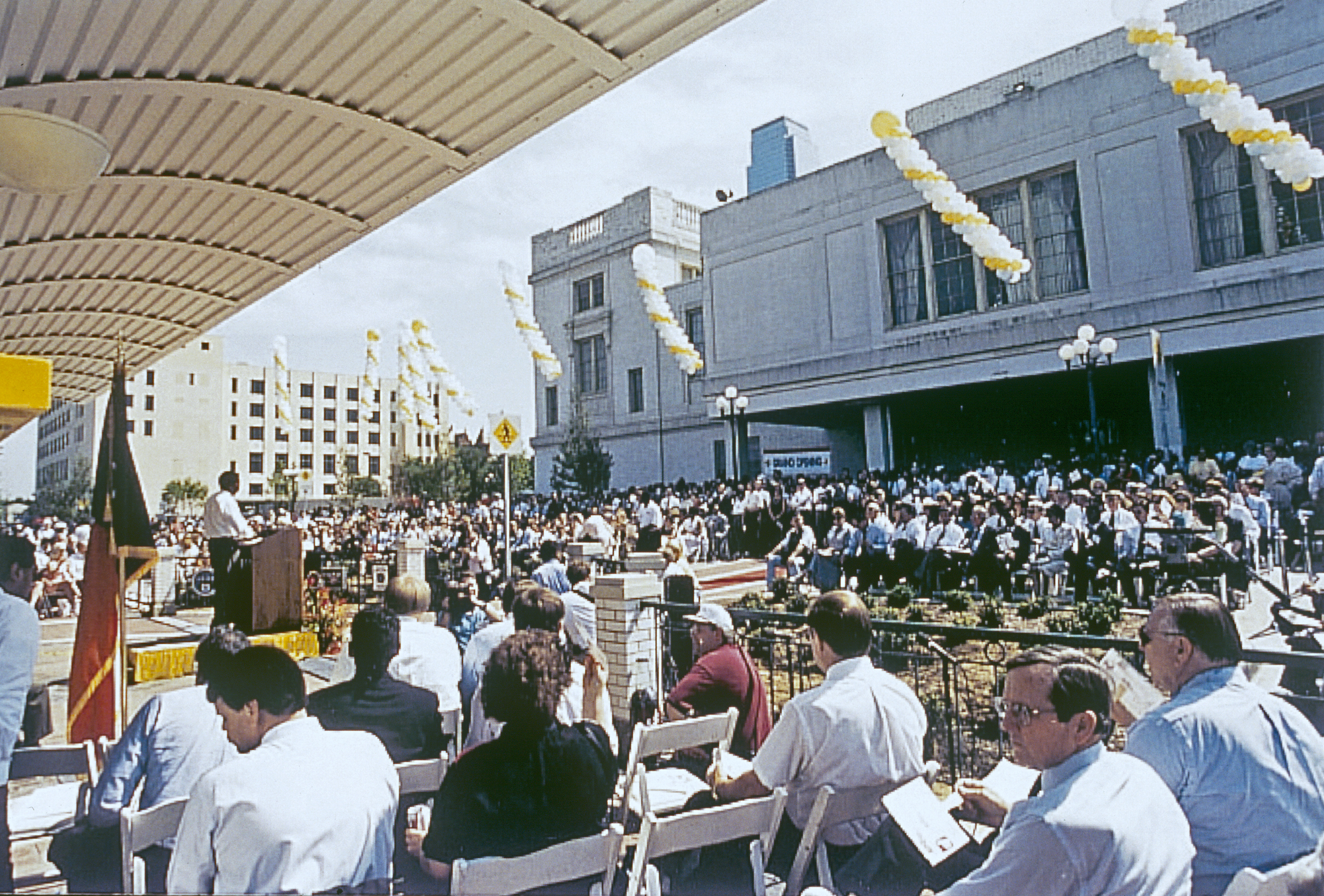 DART Rail grand opening ceremony Union Station 6-14-1996