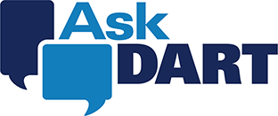 Ask DART logos blue-navy