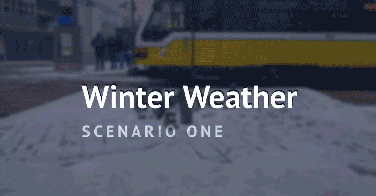 2021 Winter Weather: Scenario One