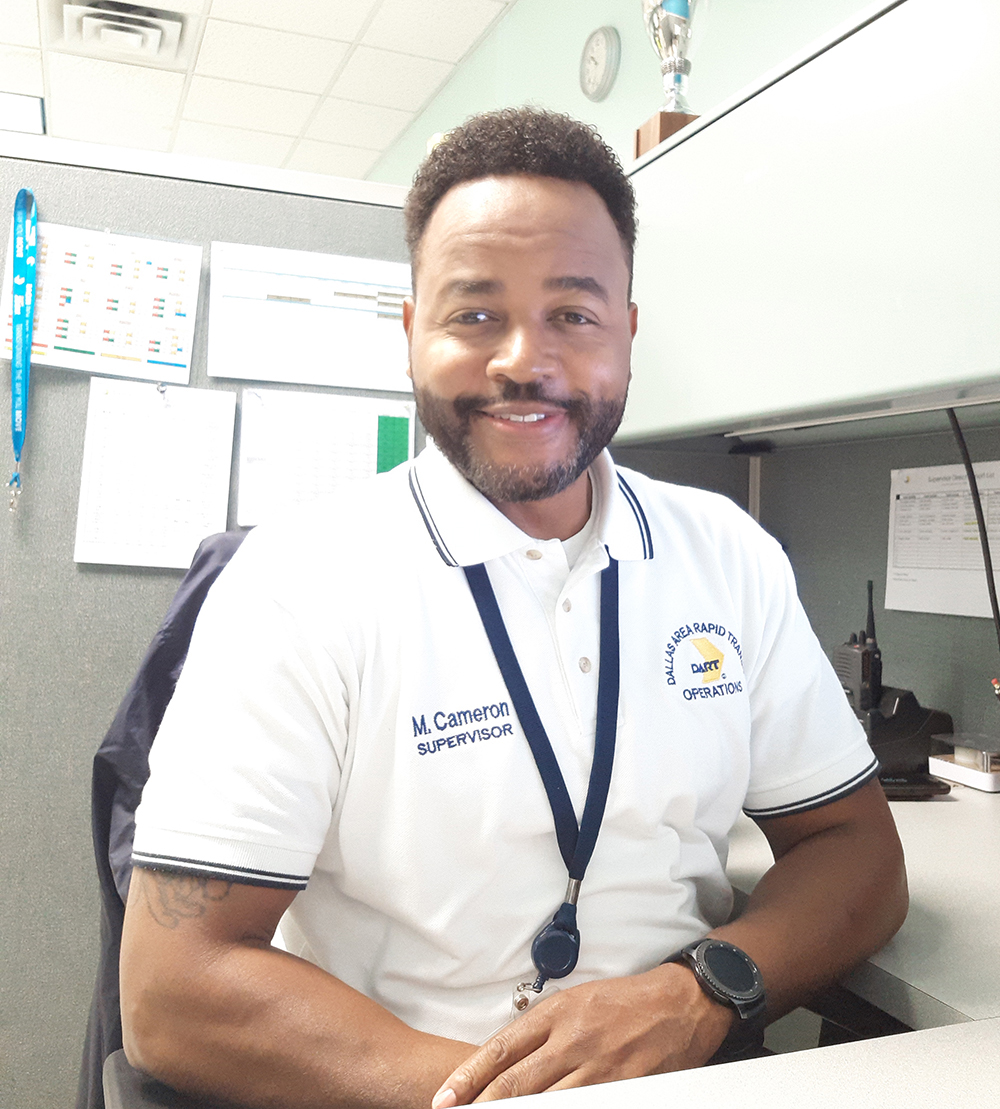 Front-Line Employee Profile: Marlon Cameron, DART Transit Center Supervisor