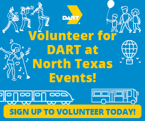 Volunteer for DART at North Texas Events